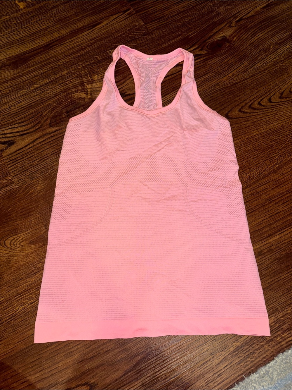 lululemon athletica Pink Racerback Tank Top